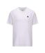 Mens Chest Logo Crew Neck T-shirt White Pretty Green-1