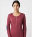 Tee-shirt MAYFLOWER CLOE1B manches longues : confort coton flammé et style authentique-1