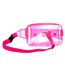 Transparent Waist Bag One Size Pink Spiral-2