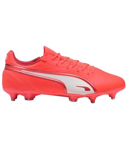 Chaussures De Foot Pour Terrain Souple King Match Homme Rouge Puma