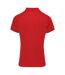 Premier Womens/Ladies Coolchecker Short Sleeve Pique Polo T-Shirt (Red) - UTRW4402