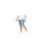 Mens Youlgreeve Denim Belted Shorts Mid Wash Crosshatch-1