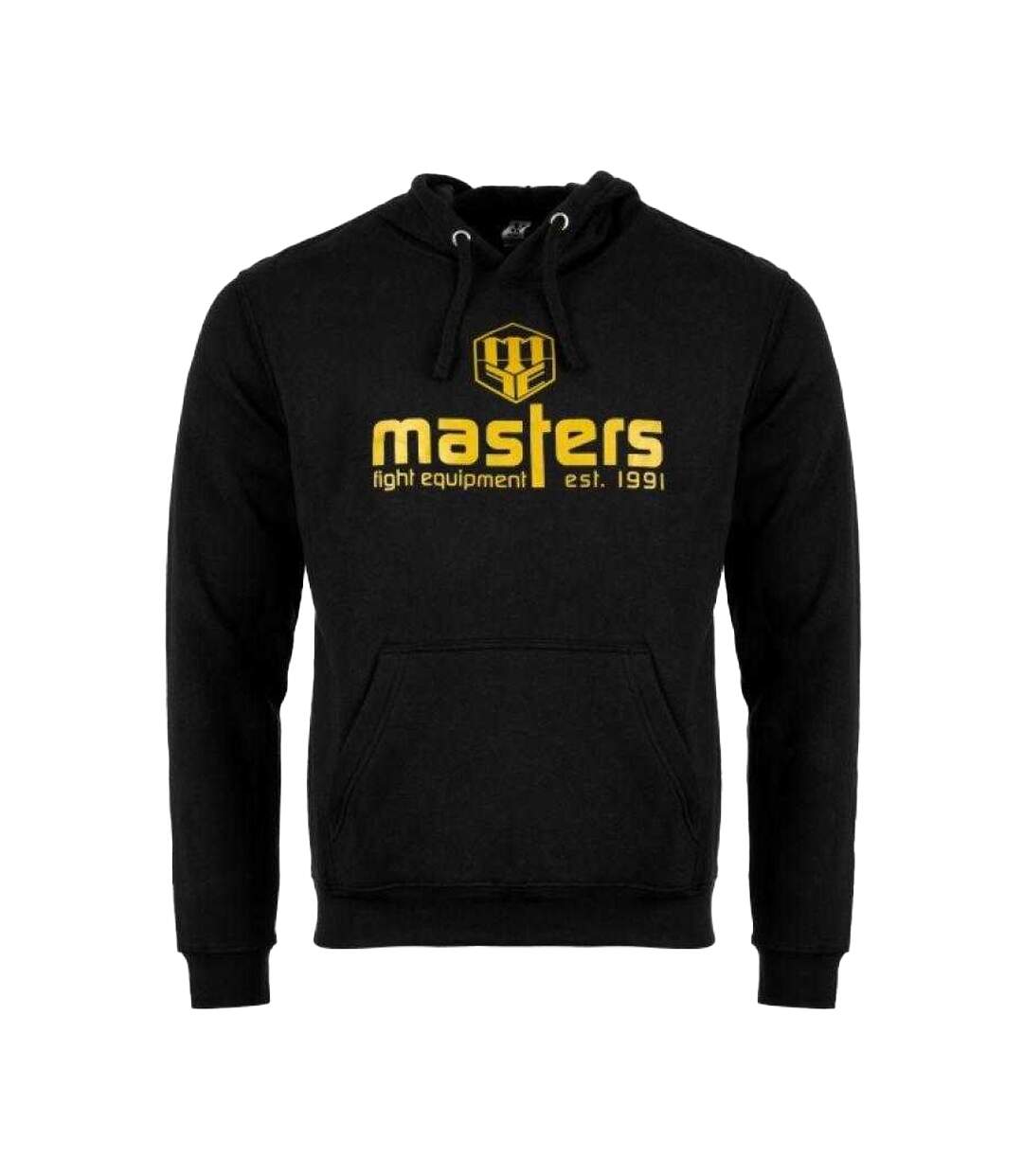 Sweat À Capuche Basic Homme Noir Masters-1