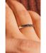 Silver Angle Cut Couple Moon and Sun Promise Adjustable Ring set