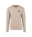 Mens Wasted Youth Crew Neck Sweatshirt Dark Sand Mister Tee-1