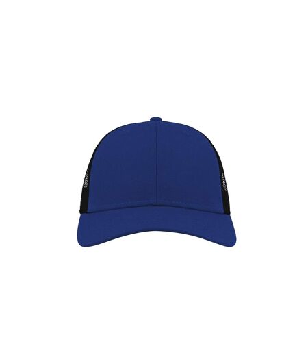 Casquette De Baseball Three Bleu Roi Noir Atlantis Headwear