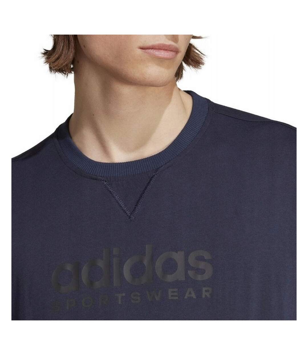 T-shirt Style Graphique All Szn Homme Bleu Marine Adidas-4