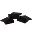 Lot de 3 Boîtes de Rangement Vaughn 36cm Noir-3