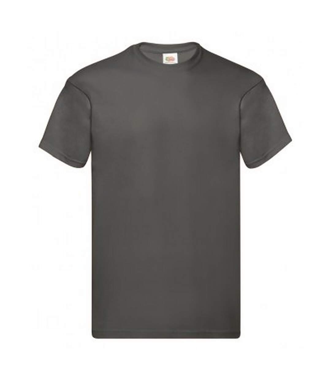 T-shirt manches courtes homme gris foncé Fruit of the Loom