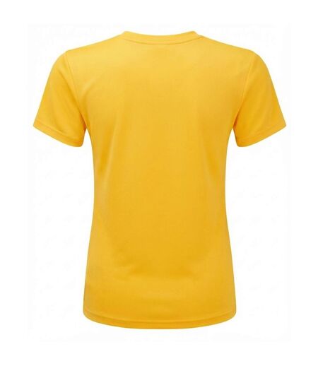 T-shirt Ion-charge Femme Jaune TriDri