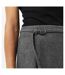 Womens/ladies Lexa Wool Blend Mini Skirt Grey Melange Edited-4