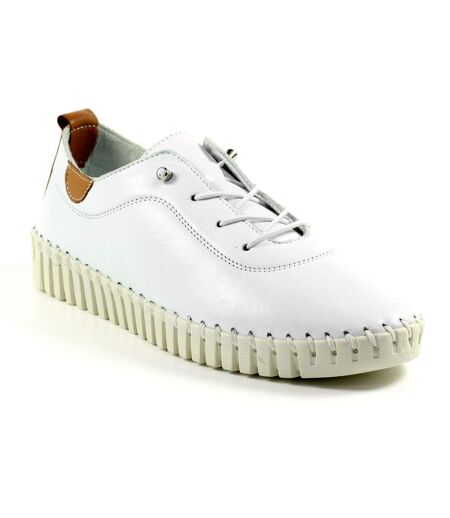 Chaussures Flamborough Femme Blanc Lunar