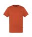 T-Shirt terracotta homme schott tskea1-2