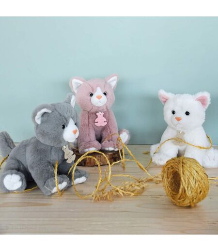 Peluche chat polyester collection LUCKY