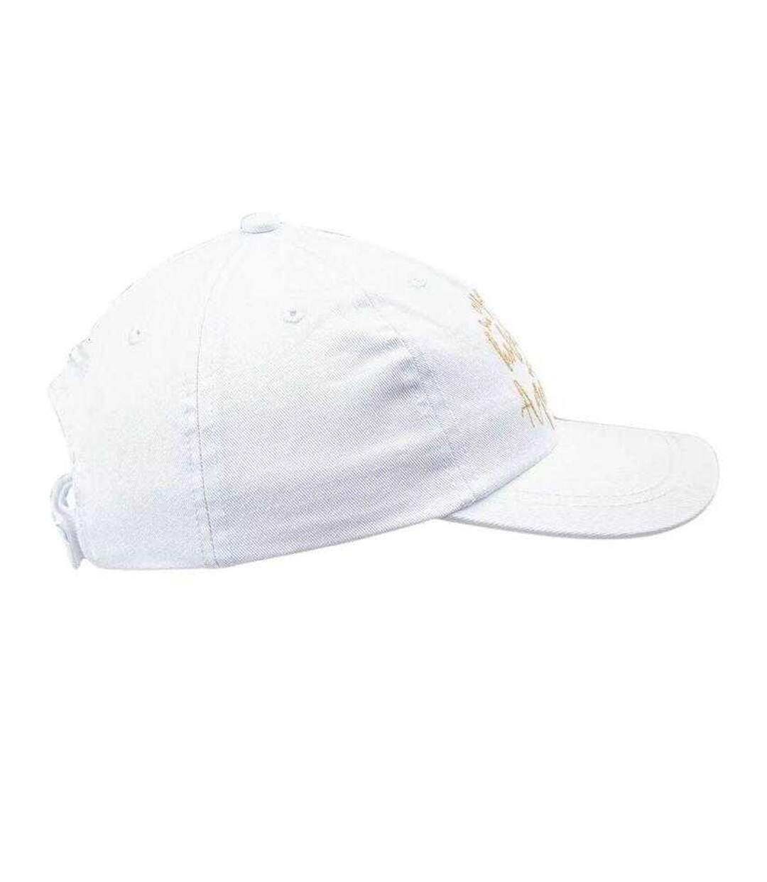 Casquette De Baseball Carol Enfant Blanc Doré Aquawave-3