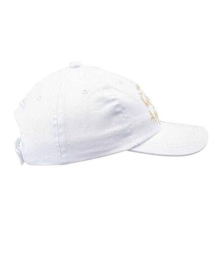 Casquette De Baseball Carol Enfant Blanc Doré Aquawave