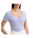 T-shirt mauve femme tommy hilfiger aruba-1