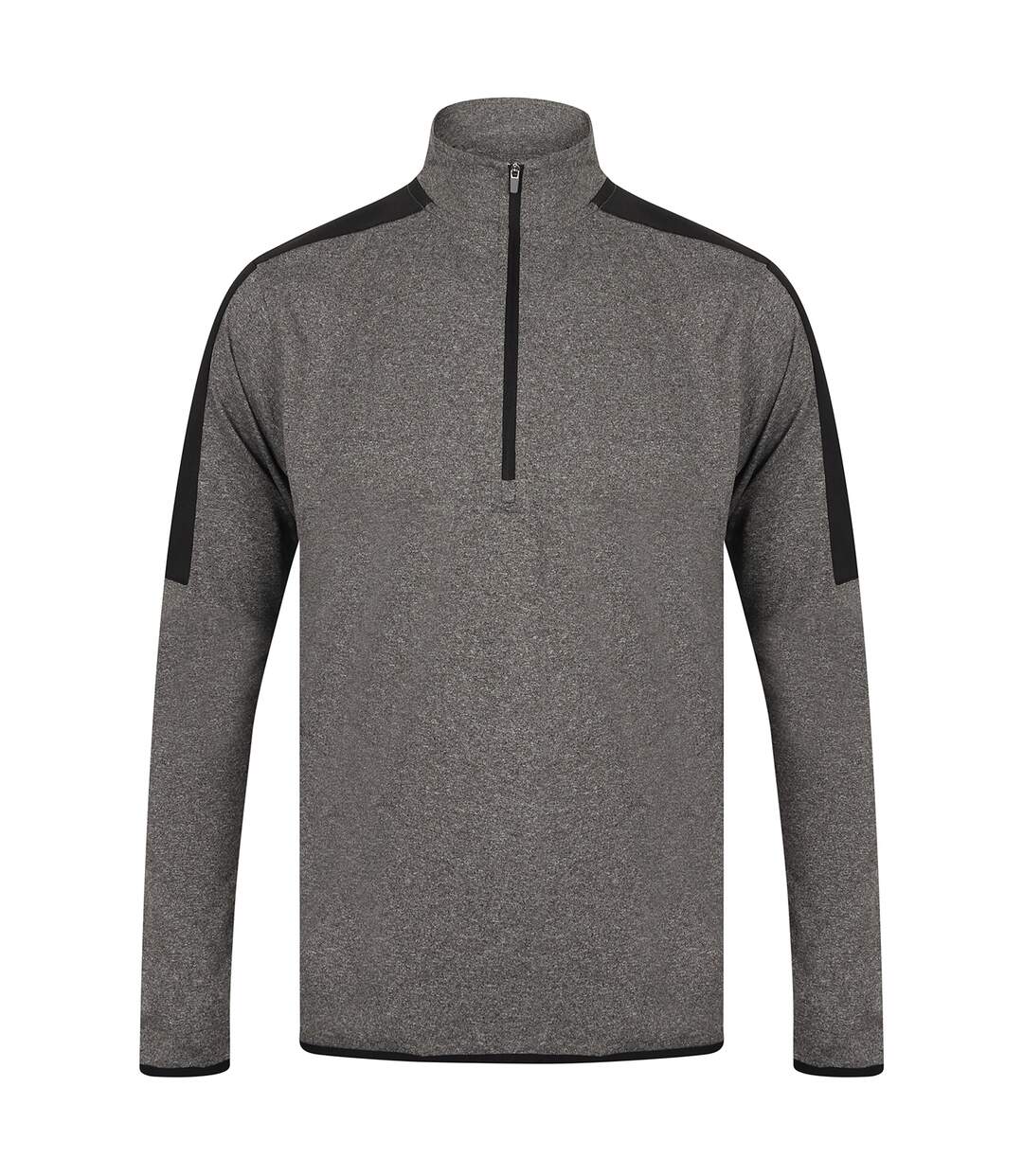 Haut de sport homme gris chiné / noir Finden & Hales-1