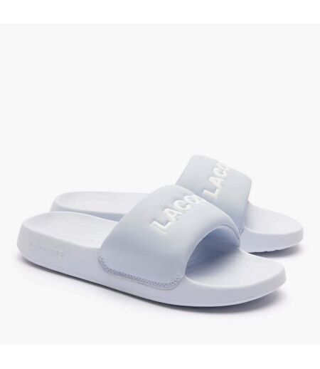 Womens/ladies Serve 1.0 Sliders Blue Lacoste