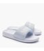 Womens/ladies Serve 1.0 Sliders Blue Lacoste-1