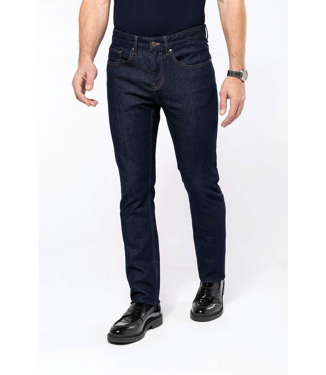 Pantalon jean Premium pour homme - PK730 - bleu denim