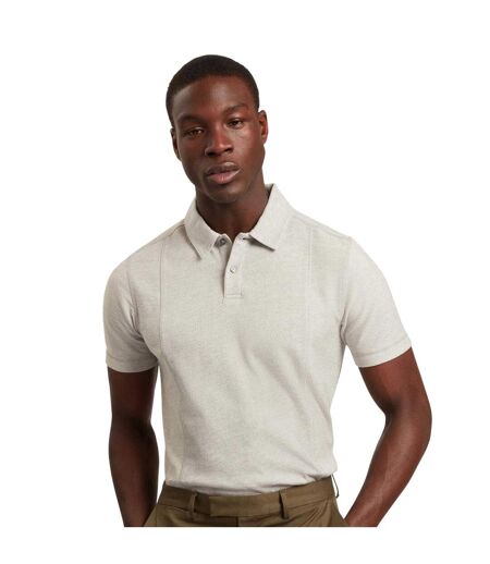 Polo Motif/style Os Panpolo Homme Gris Clair Ted Baker