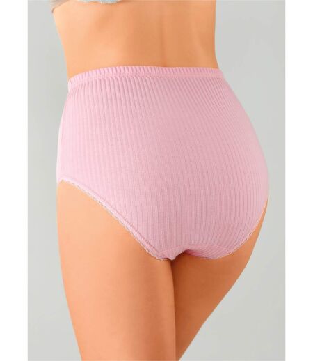 Culotte taille haute coton - lot de 4
