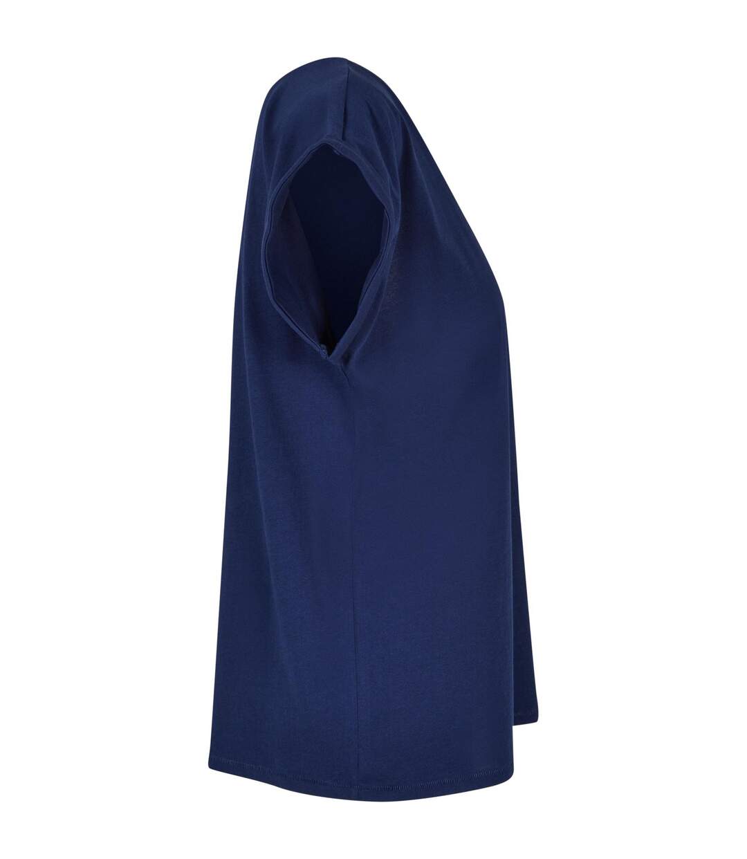 T-shirt Femme Bleu Marine Clair Build Your Brand-3