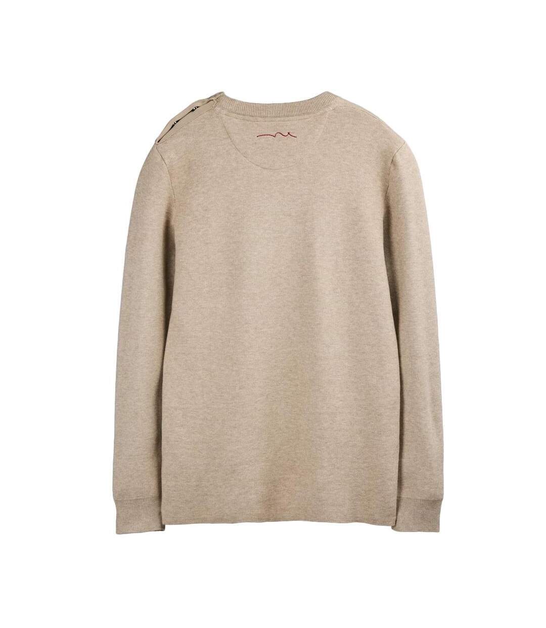 Pull beige homme teddy smith drystan-2