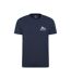 T-shirt Manches Courtes Motif/style Graphique Whistler Homme Bleu Marine Mountain Warehouse-1