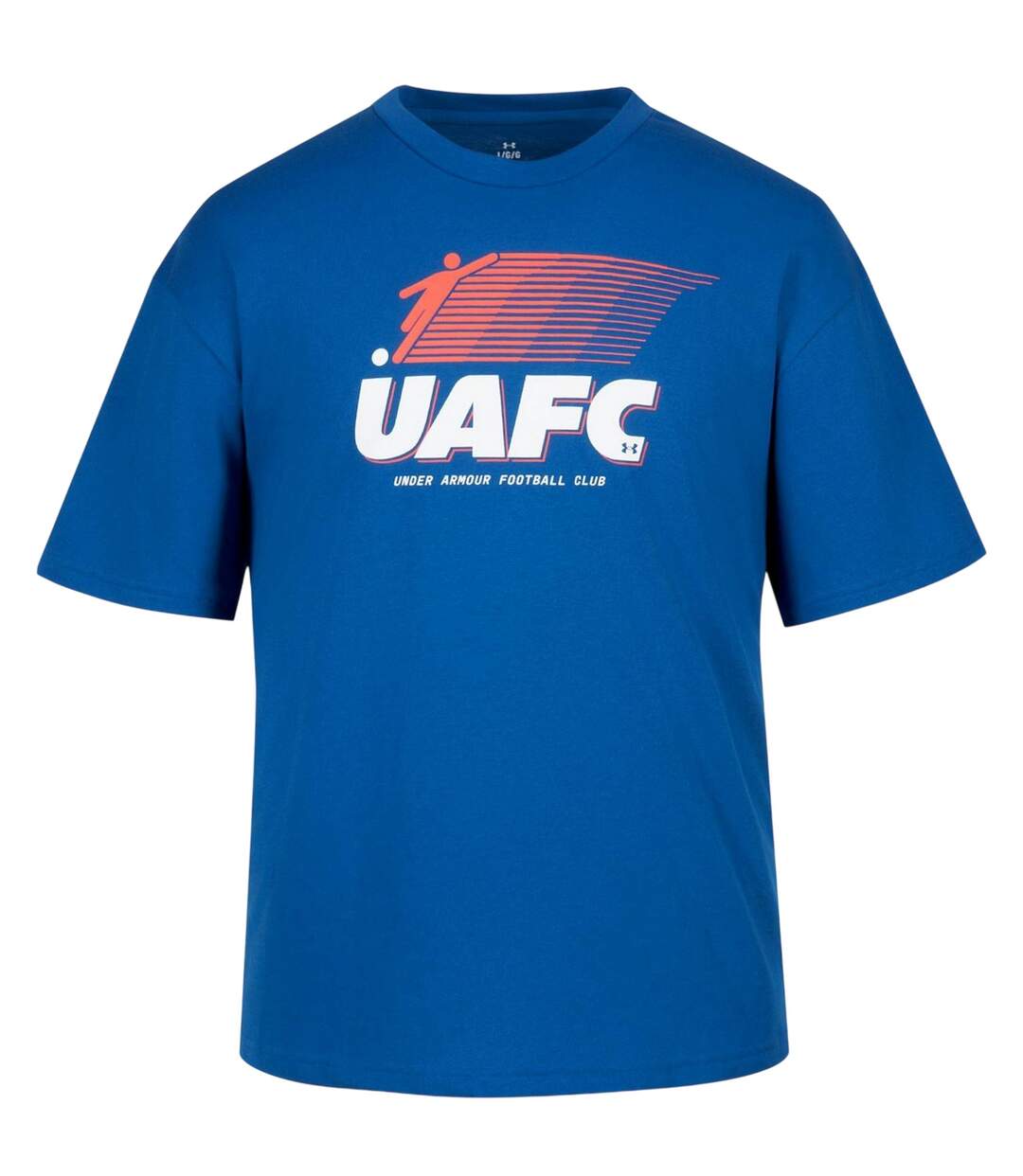 T-shirt Football Club Homme Bleu Blanc Under Armour-2