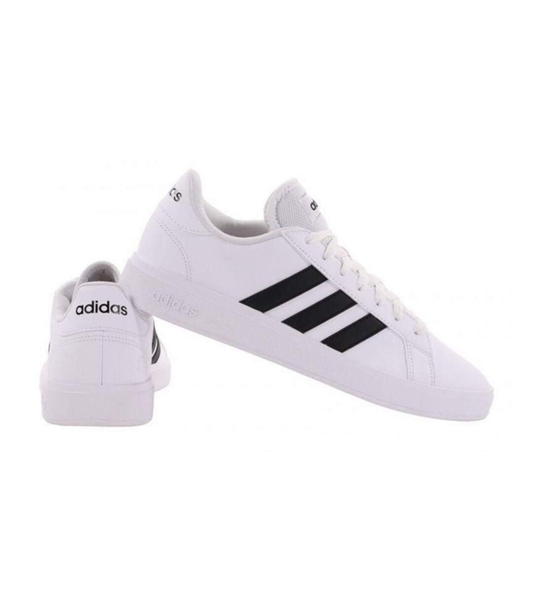 Baskets Grand Court 2.0 Homme Blanc Adidas-4
