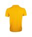Polo Prime Homme Jaune Or SOLS-2