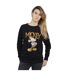 Disney Sweatshirt Womens/Ladies Mickey Mouse Gold Statue (Noir) - UTBI28021-2
