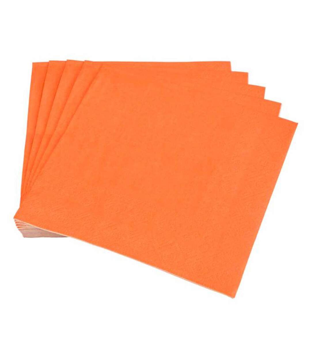 Lot de 20 Serviettes en Papier Vitamine 33x33cm Terracotta-1