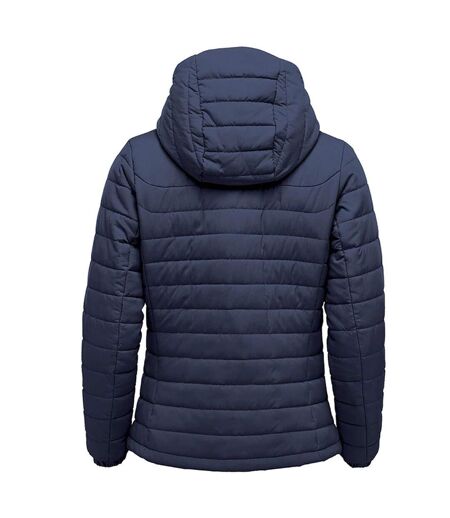 Stormtech Womens/Ladies Nautilus Quilted Hooded Jacket (Navy)