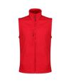 Regatta Mens Flux Softshell Bodywarmer / Water Repellent Sleeveless Jacket (Classic Red)