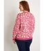 Pull motif léopard col rond-2