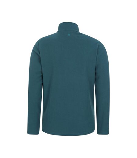Mens Camber Ii Half Zip Fleece Top Petrol Mountain Warehouse