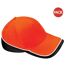 Lot de 2  casquettes de sport adulte orange/noir/blanc Beechfiel