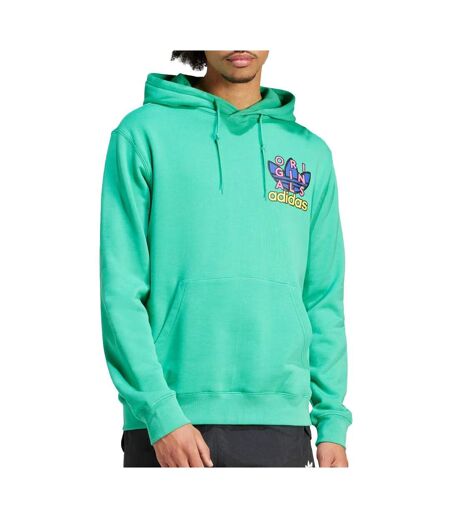 Sweat vert homme adidas trefoil