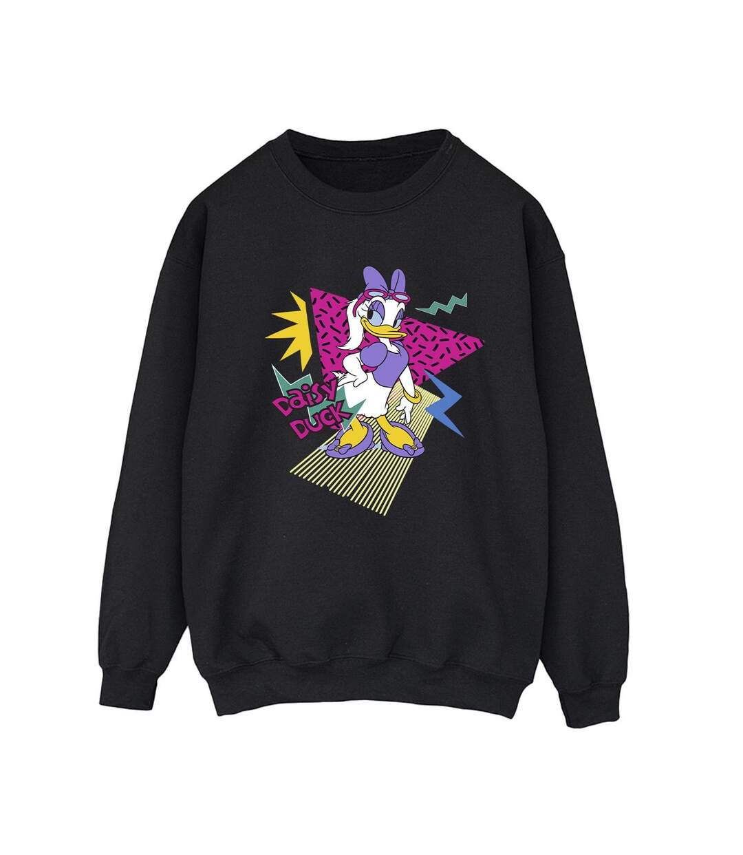 Disney Sweatshirt cool Daisy Duck Femme/Ladies (Noir) - UTBI28449-1
