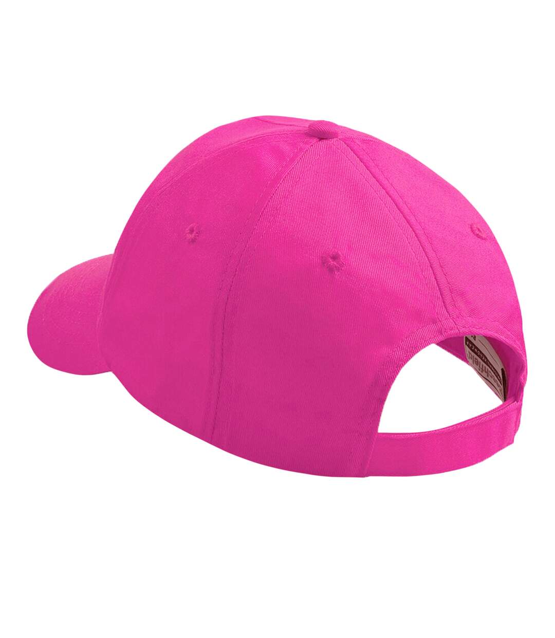 Casquette de baseball 100% coton enfant unisexe fuchsia Beechfield-2