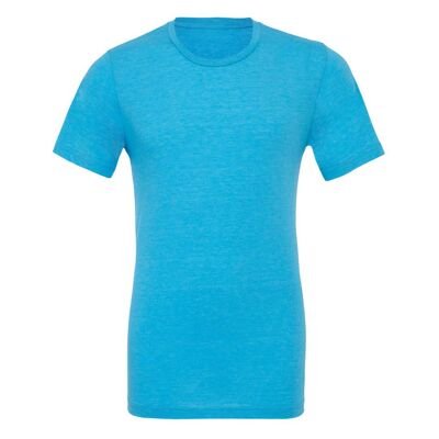 Canvas t-shirt à manches courtes homme aqua Bella + Canvas