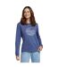 Haut Adriana Femme Bleu Foncé Animal-1