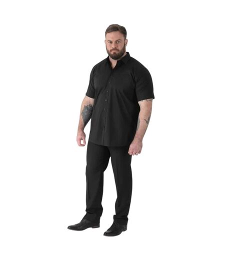 Chemise Manches Courtes Lucas Homme Noir Duke