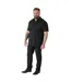 Chemise Manches Courtes Lucas Homme Noir Duke-4
