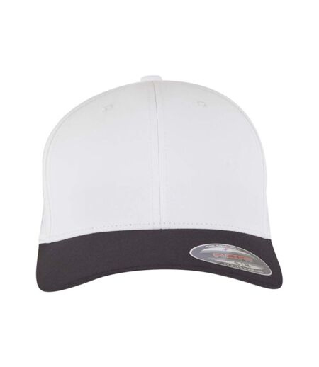 Casquette De Baseball Motif/style Logo Noir Blanc Flexfit
