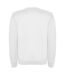 Unisex adult clasica crew neck sweatshirt white Roly-2
