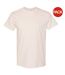 Pack Of 5  Mens Heavy Cotton Short Sleeve T-shirt  Natural Gildan-1